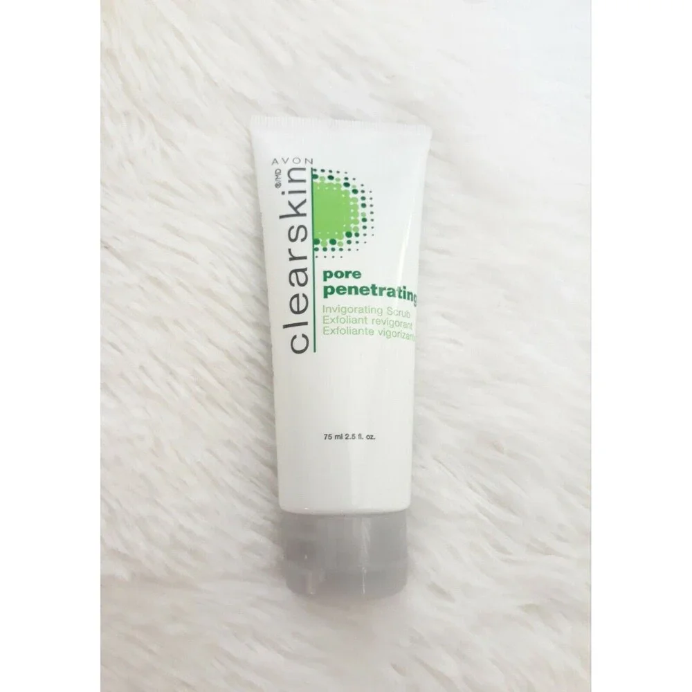 AVON CLEARSKIN Pore Penetrating Invigorating Scrub (2.5 floz) SUPER RARE -SEALED